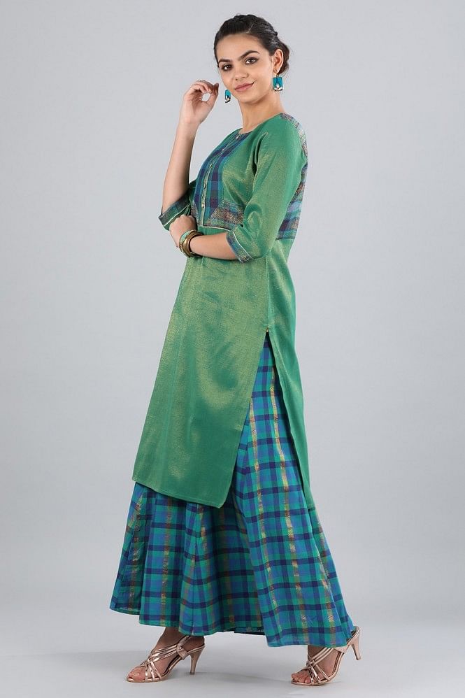Green kurta