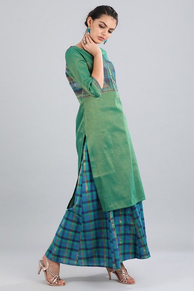 Green kurta