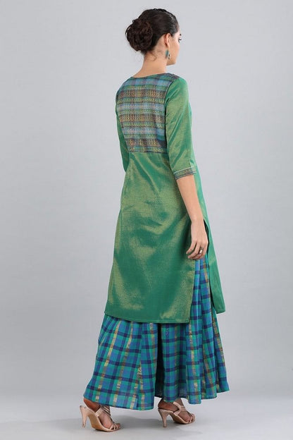 Green kurta