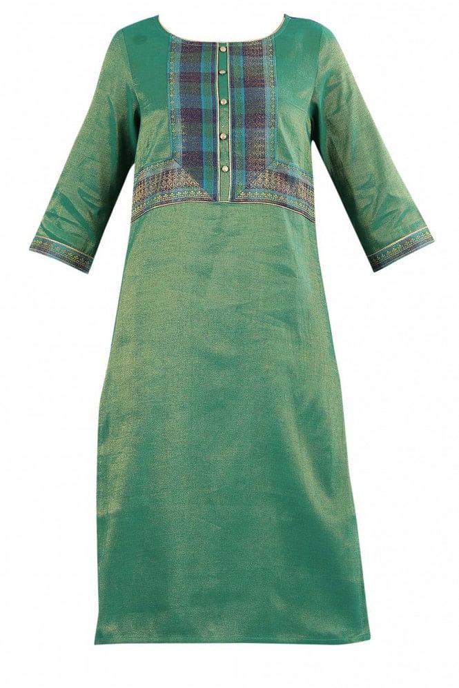 Green kurta