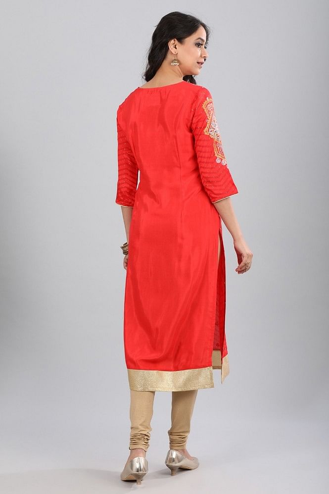 Red kurta