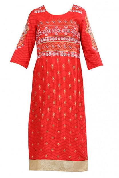 Red kurta
