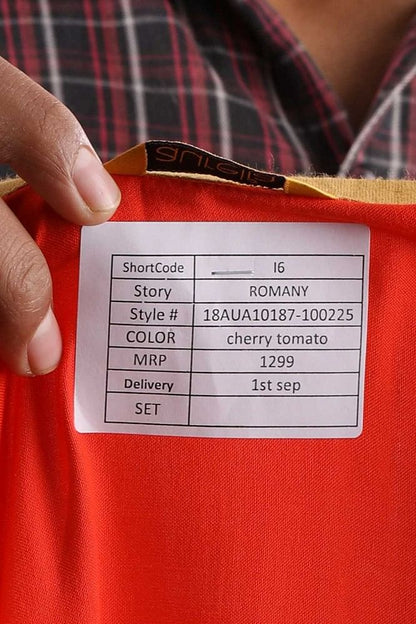Orange kurta