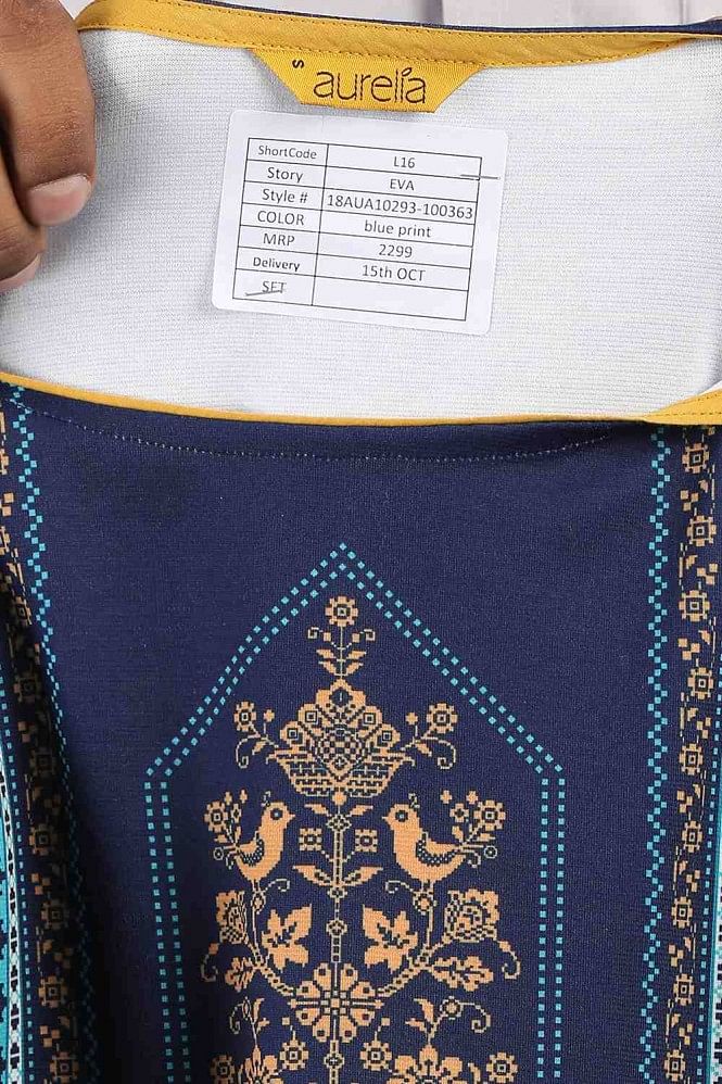Blue kurta