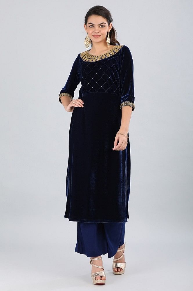 Blue kurta Set