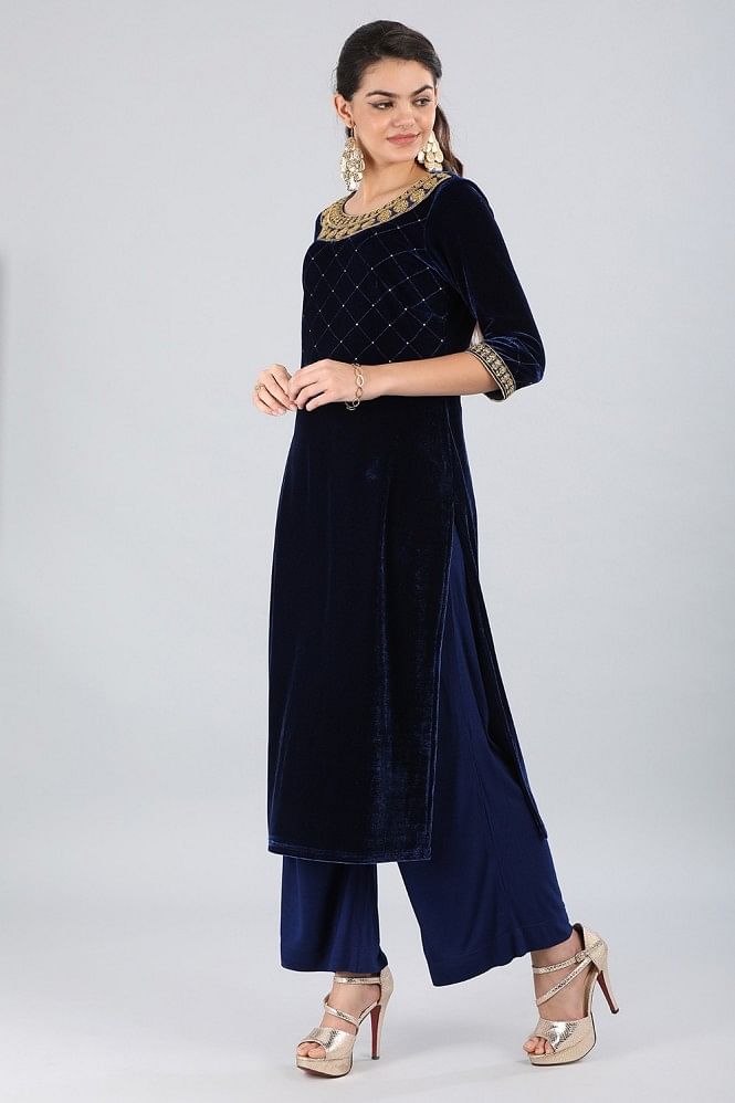 Blue kurta Set