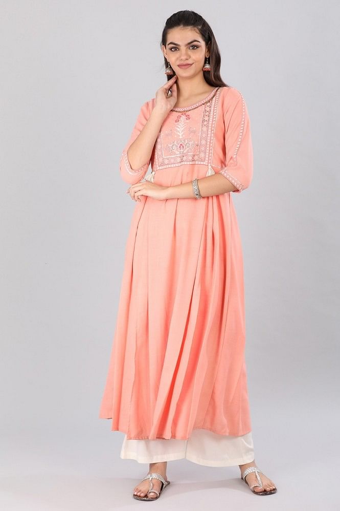 Pink kurta Set