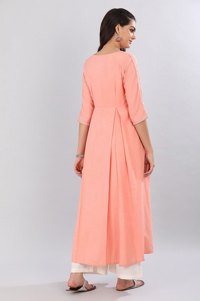 Pink kurta Set