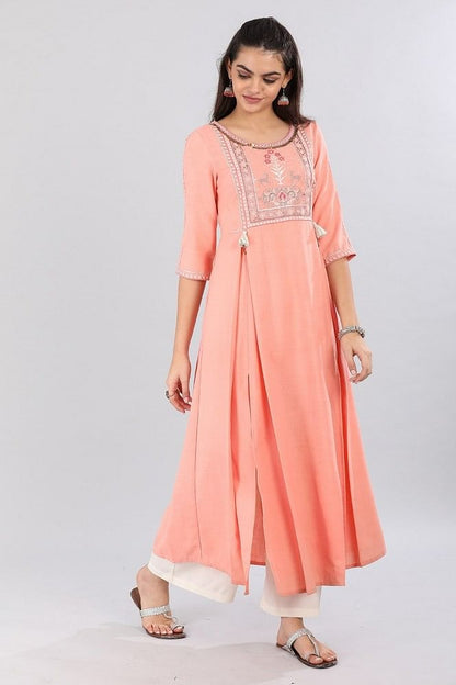 Pink kurta Set
