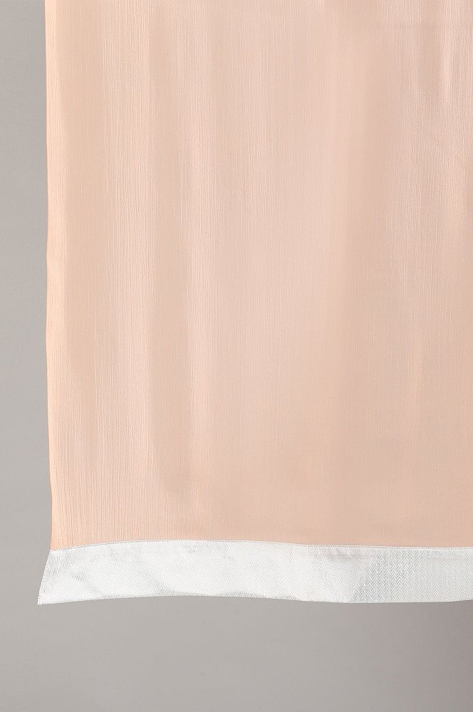 Peach-Coloured Embroidery kurta Set