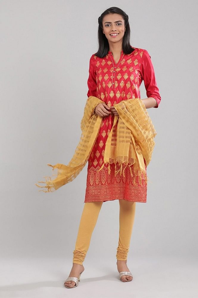 Gold Solid Churidar